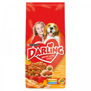 DARLING s hydinou a pridanou vybranou zeleninou 3 kg